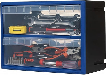 NORTHSKY 2-Drawer Plastic Drawer Storage Cabinet by NorthSky