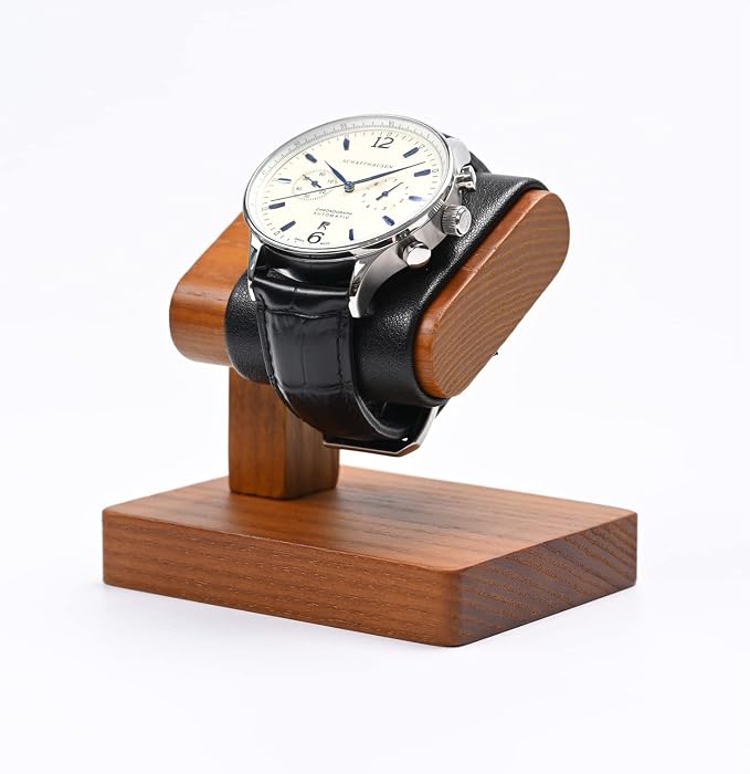 Oirlv Solid Wood Single Watch Display Stand Showcase Bracelet Bangle Jewelry by Oirlv