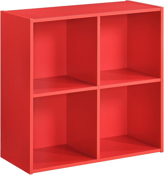 KB Designs - 4 Cube Storage Organizer Shelf - Modern Small Compact Organizer - Image 4