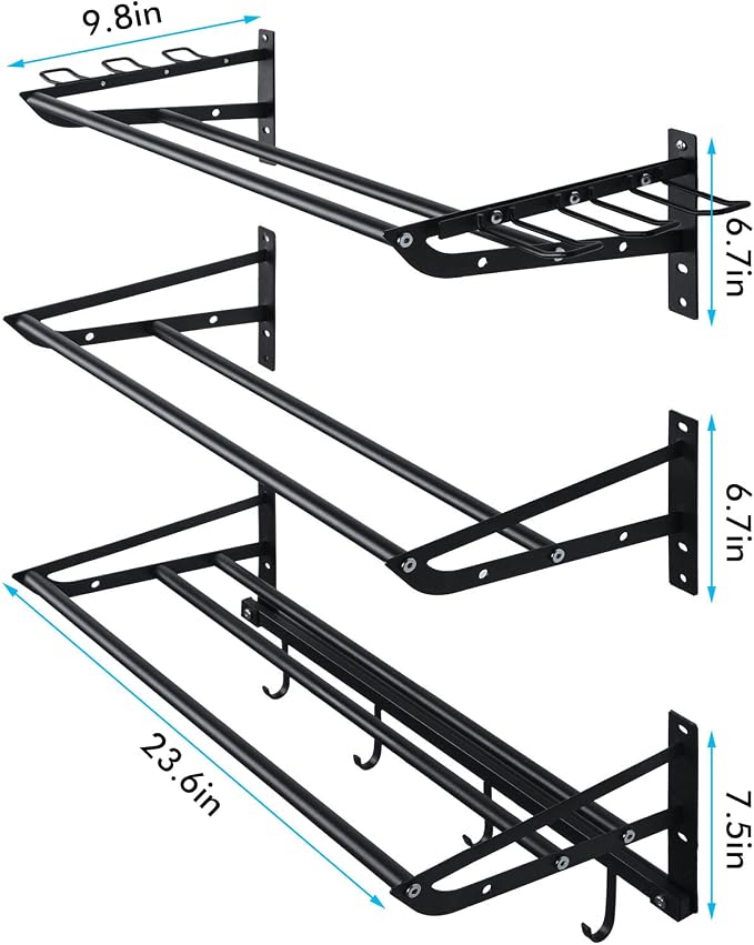 XCSOURCE Sports Equipment Organizer, 3-Tier Ball Storage Rack - Image 6