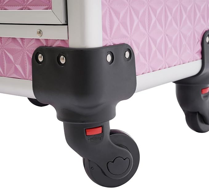 Professional Rolling Makeup Train Case - Image 3