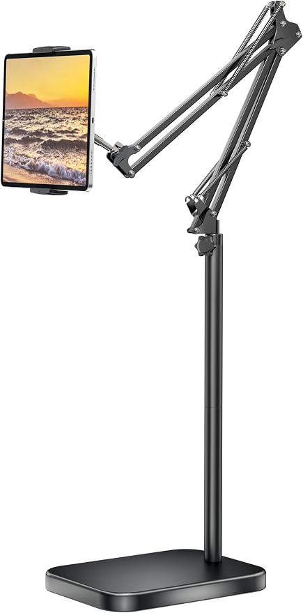 Tablet Floor Stand with 11lb Stable Base - Image 9