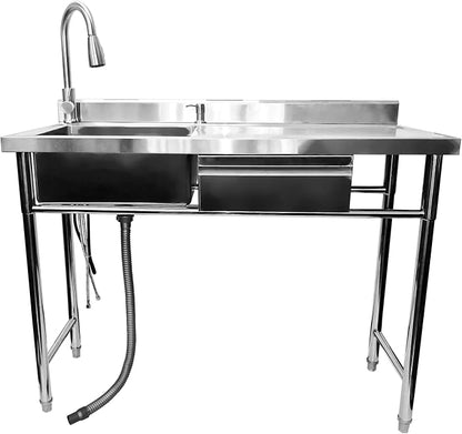 304 Stainless Steel Utility Sink by Unknown
