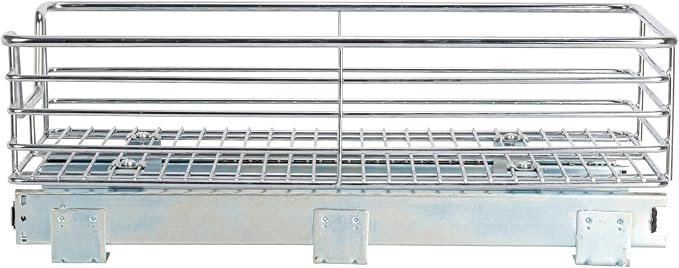 Household Essentials Chrome-Plated Steel Pull-Out Organizer - Image 9