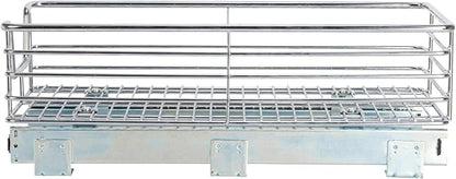 Household Essentials Chrome-Plated Steel Pull-Out Organizer - Image 9