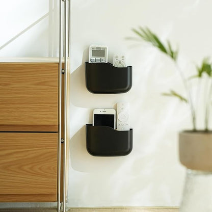 SUNFICON Wall Mount Remote Holder TV FAN Remote Control Holder Bedside Caddy - Image 5