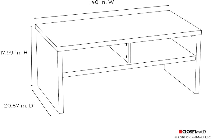 ClosetMaid 1654 Rectangular Coffee Table - Image 3