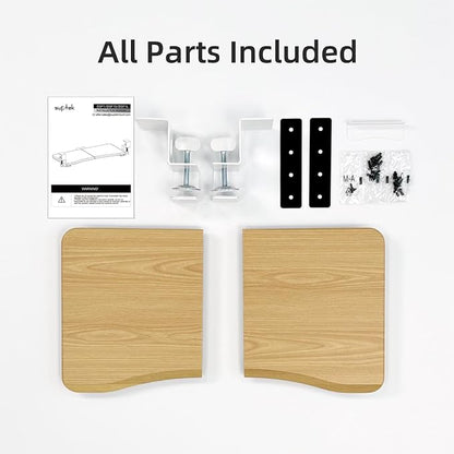 suptek Small Keyboard Tray Under Desk Pull Out - Image 9
