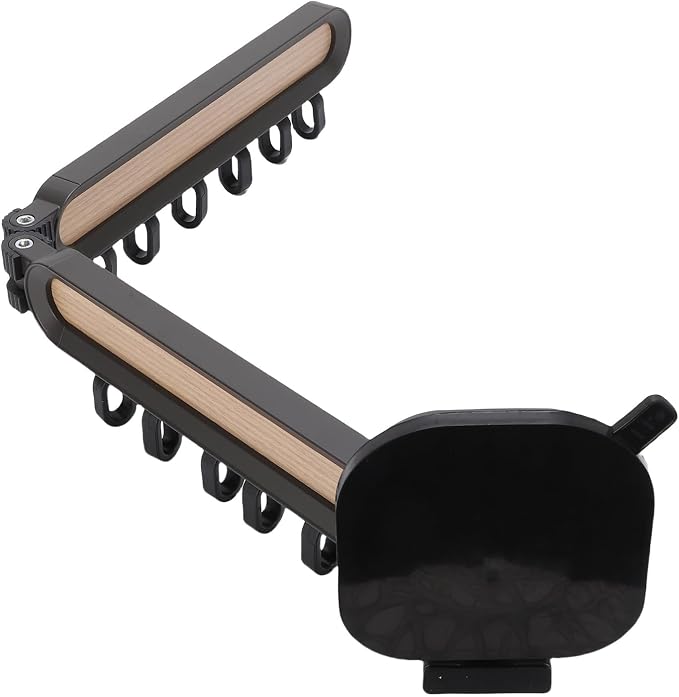 Pissente Wall Mounted Clothes Drying Rack, Aluminum Alloy Foldable Hanger Rack - Image 9