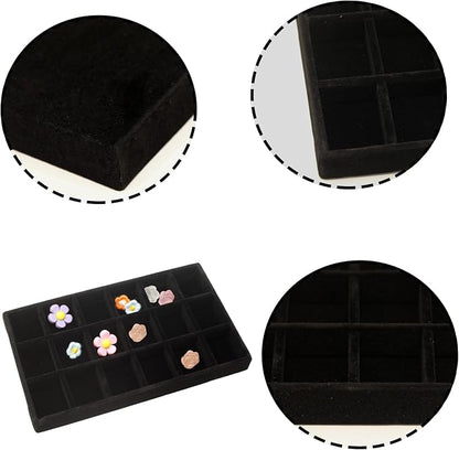 Velvet Jewelry Organizer Tray - Image 3