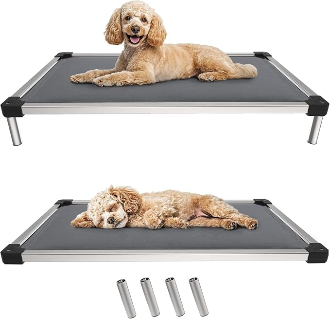 FXW TitanNest Chew-Proof Elevated Dog Bed, Raised Cot by FXW