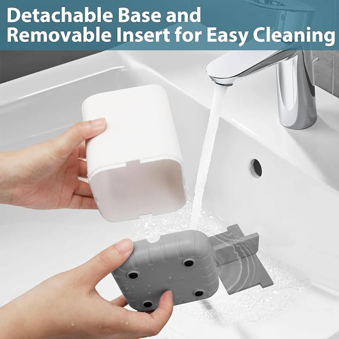 Boperzi Toothbrush Holders for Bathrooms, Detachable Electric Toothbrush Holder - Image 2