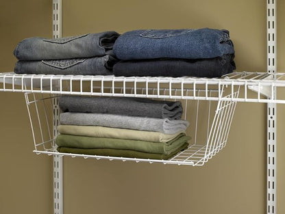 ClosetMaid Wire Hanging Shelf Basket - Image 6