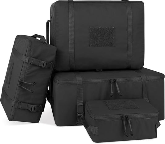 PETAC GEAR 4 PCS Tactical Modular Packing Cubes by PetacGear