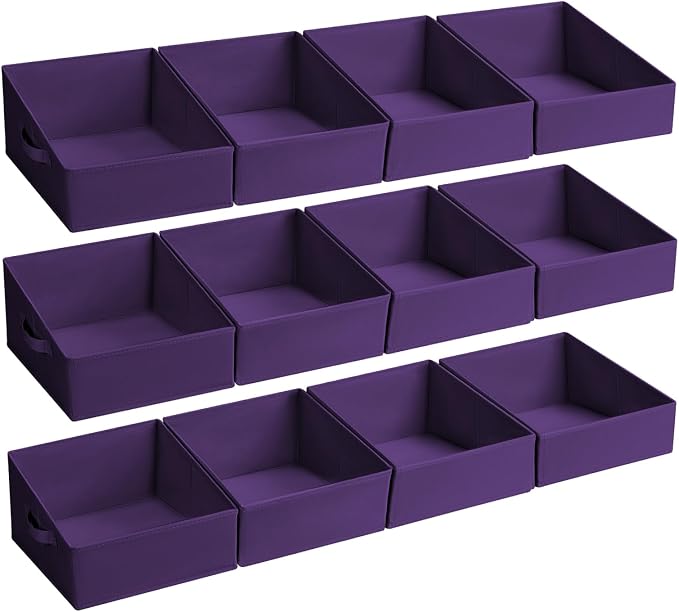 DIMJ Closet Storage Bins 12 Pack by DiMJ