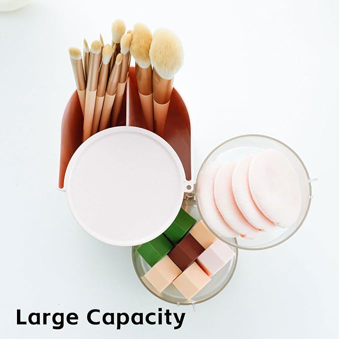 FABROK 2-Layer Clear Hair Accessories Organizer - Image 3