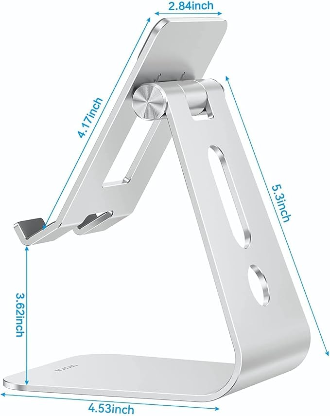 OMOTON Adjustable Tablet Stand for Desk, Upgraded Longer Arms for Greater - Image 7