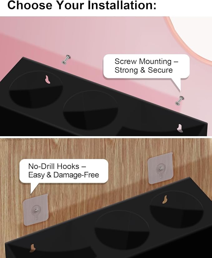 Hair Tool Organizer, Hair Dryer Holder - Image 4