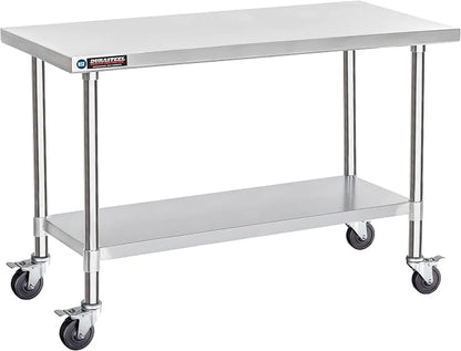 DuraSteel 30x60 NSF Stainless Steel Cart by DuraSteel
