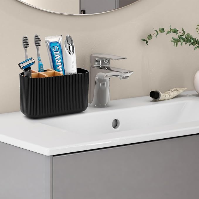 Black Toothbrush Holder - Image 2