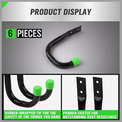 SWANLAKE Heavy Duty Garage Storage Utility Hooks, Utility Hooks - Image 4