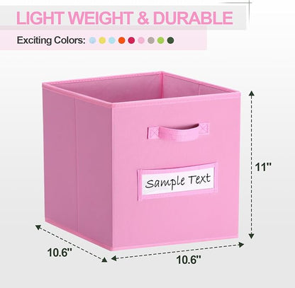 11x11 storage cube bins Foldable Fabric storage cubes - Image 2