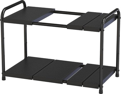 Deco Brothers Under Sink 2 Tier Expandable Shelf Organizer by DecoBrothers
