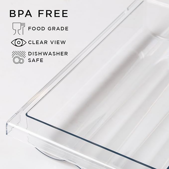 BINO | Pull-out Egg Holder Organizer | THE HANGER COLLECTION | Fridge Egg - Image 3