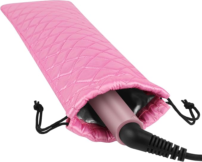 AMIJEAL Heat Resistant Hair Tools Organizer Bag Portable Travel Drawstring by AMIJEAL