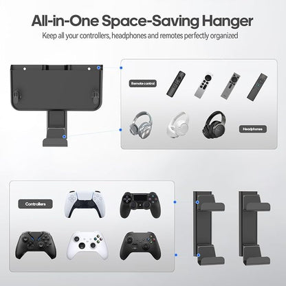 Controller & Headset & Remote Holder Wall Mount - Image 3
