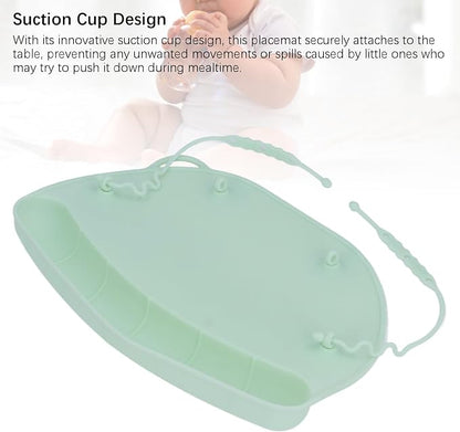 Silicone Placemat, Suction Up Placemat, Baby Silicone Placemat Portable Table - Image 4