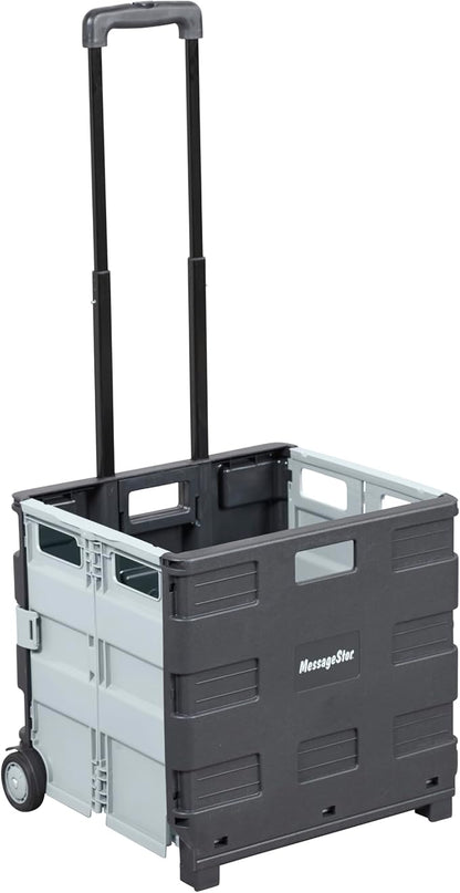 ECR4Kids Universal Collapsible Rolling Utility Storage Cart, Mobile Organizer by ECR4Kids