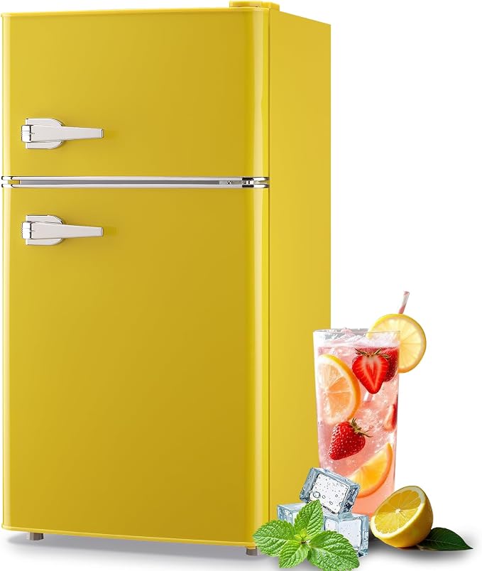 3.5 Cu.ft Fridge Dorm Fridge Refrigerator by TACOOL