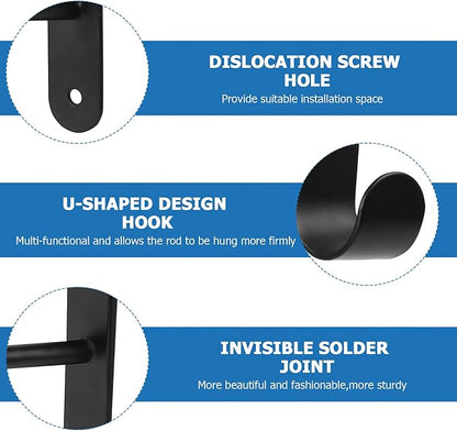 Shelf and Rod Brackets, Heavy Duty Closet Shelf Closet Bracket - Image 6