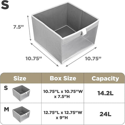 Linen Closet Organizers and Storage, Closet Storage Bins Basket Organizer - Image 6