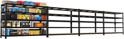 PrimeZone 60" W X 24" D X 72" H Heavy Duty Garage Storage Shelves by PrimeZone