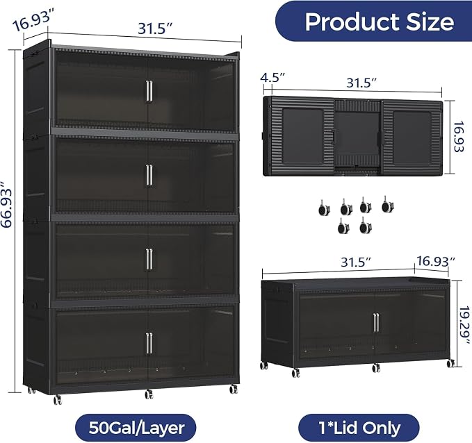 200GAL Extra Large Storage Bins - Image 2