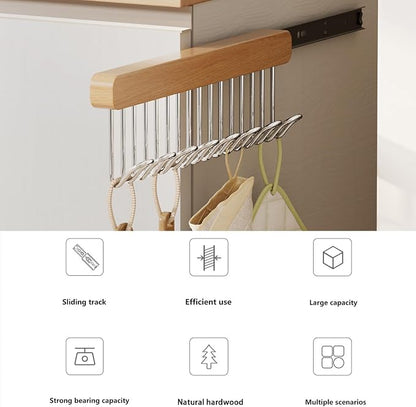 12 inch valet rods for closets, extendable and pull-out wardrobe pole for - Image 7