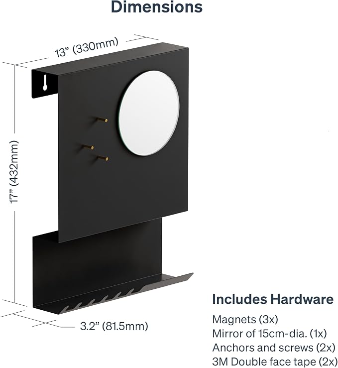Key Holder Wall Mount and Mail Organizer - Image 3