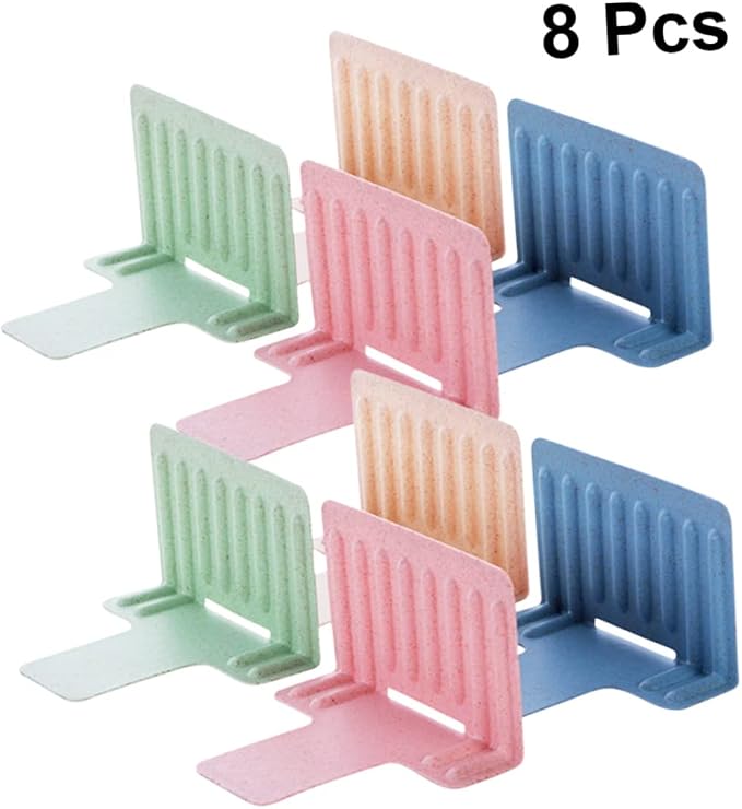 8-Piece PP Drawer Dividers for Refrigerated Food Storage Stackable Kitchen - Image 5