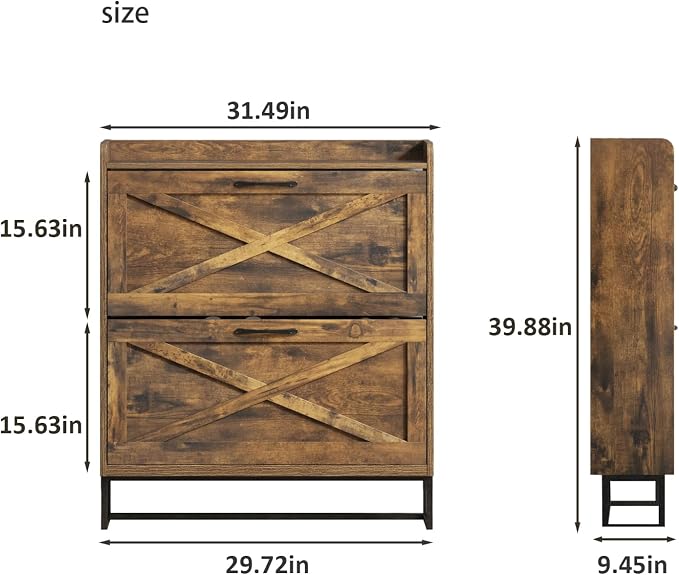 Maupvit Shoe Storage Cabinet - Image 2