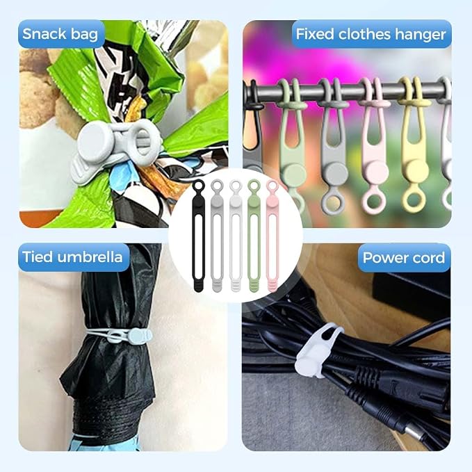 Data Cable Organizer, Reusable Cable Management Organizers - Image 5