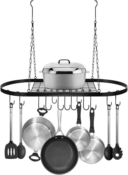 Sorbus® Pot and Pan Rack for Ceiling - Image 5