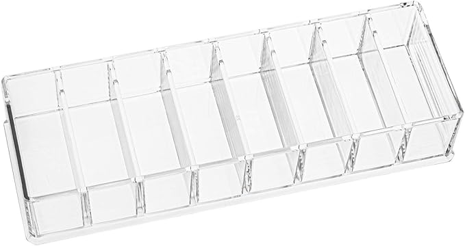 Foraineam 4 Pack Acrylic Compact Organizer Cosmetics Beauty Care Powder Holder - Image 6
