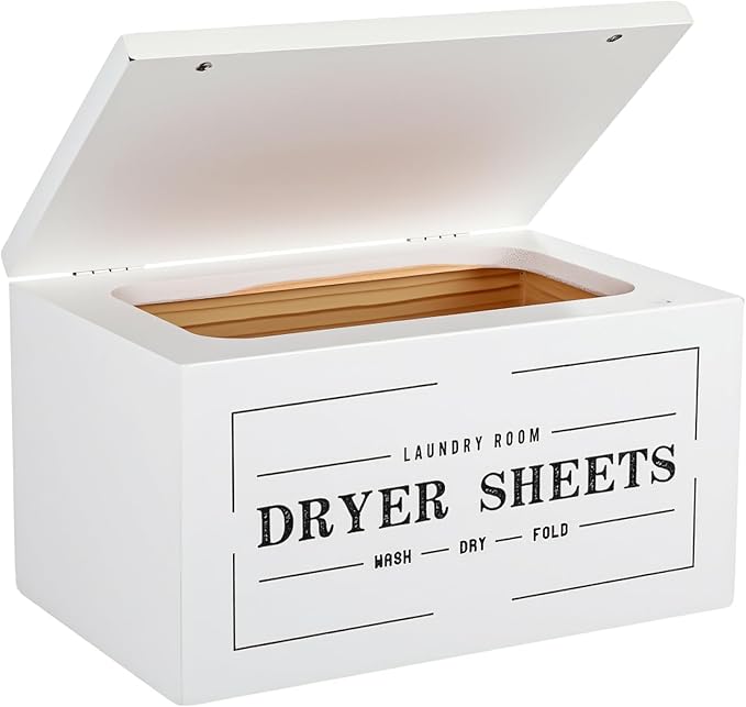 Farmhouse Dryer Sheet Holder by Unknown