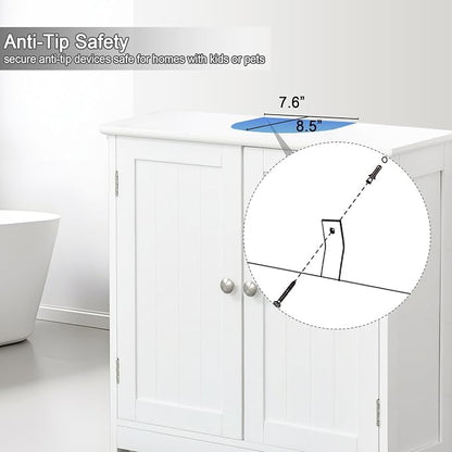 Pedestal Sink Storage Cabinet, Under Sink Cabinet - Image 6