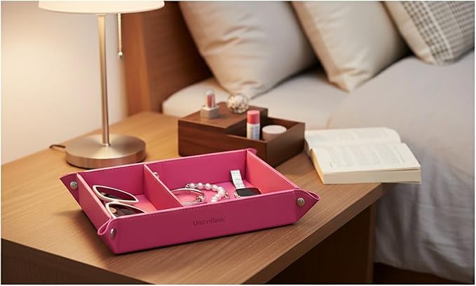 UnionBasic Medium Jewelry Tray for Rings Watches Earrings, Entryway Catchall - Image 3