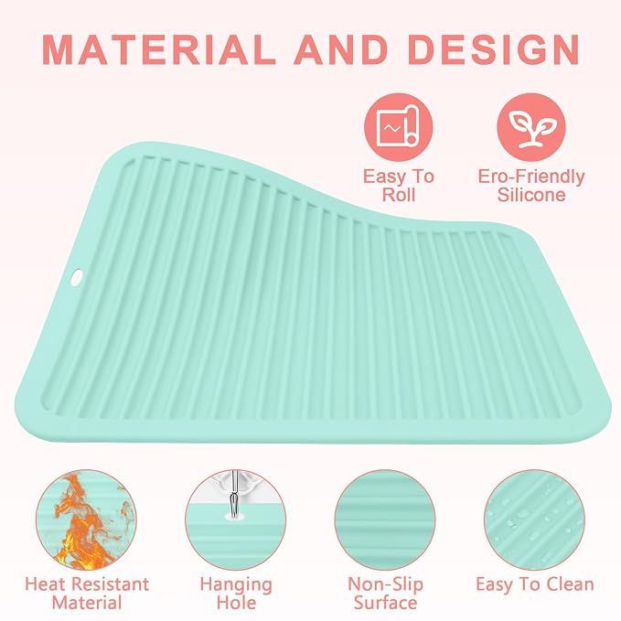 AMIJEAL Oversize Silicone Heat Resistant Mat - Image 4