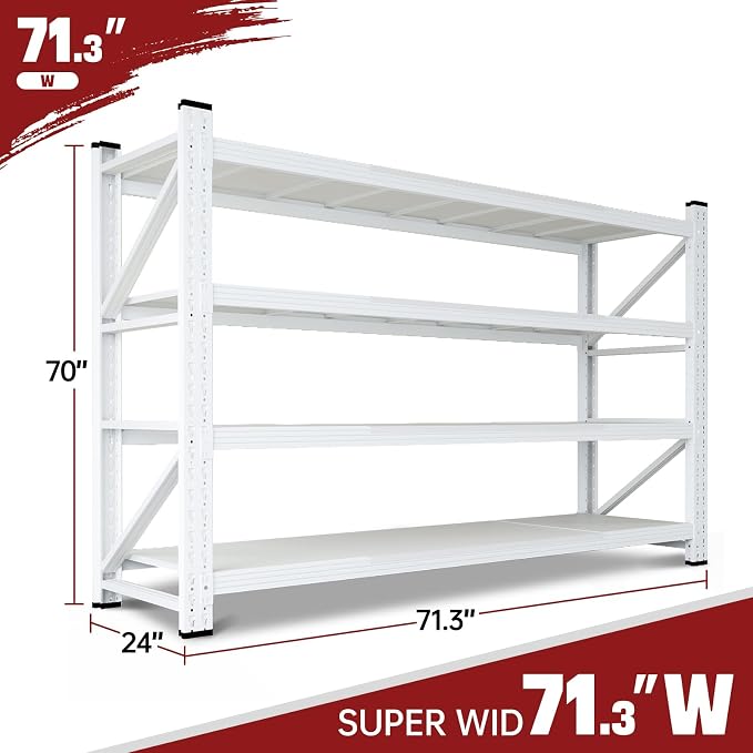 RAVIGIN 5000LBS Storage Shelves, Shelving Units Industrial Shelving - Image 2