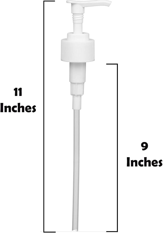 White Soap and Lotion Pump, Fits Most 32oz Castile Soap Bottles, 28/410 Neck - Image 4